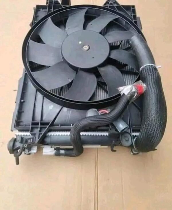 Radiator with cooling fan