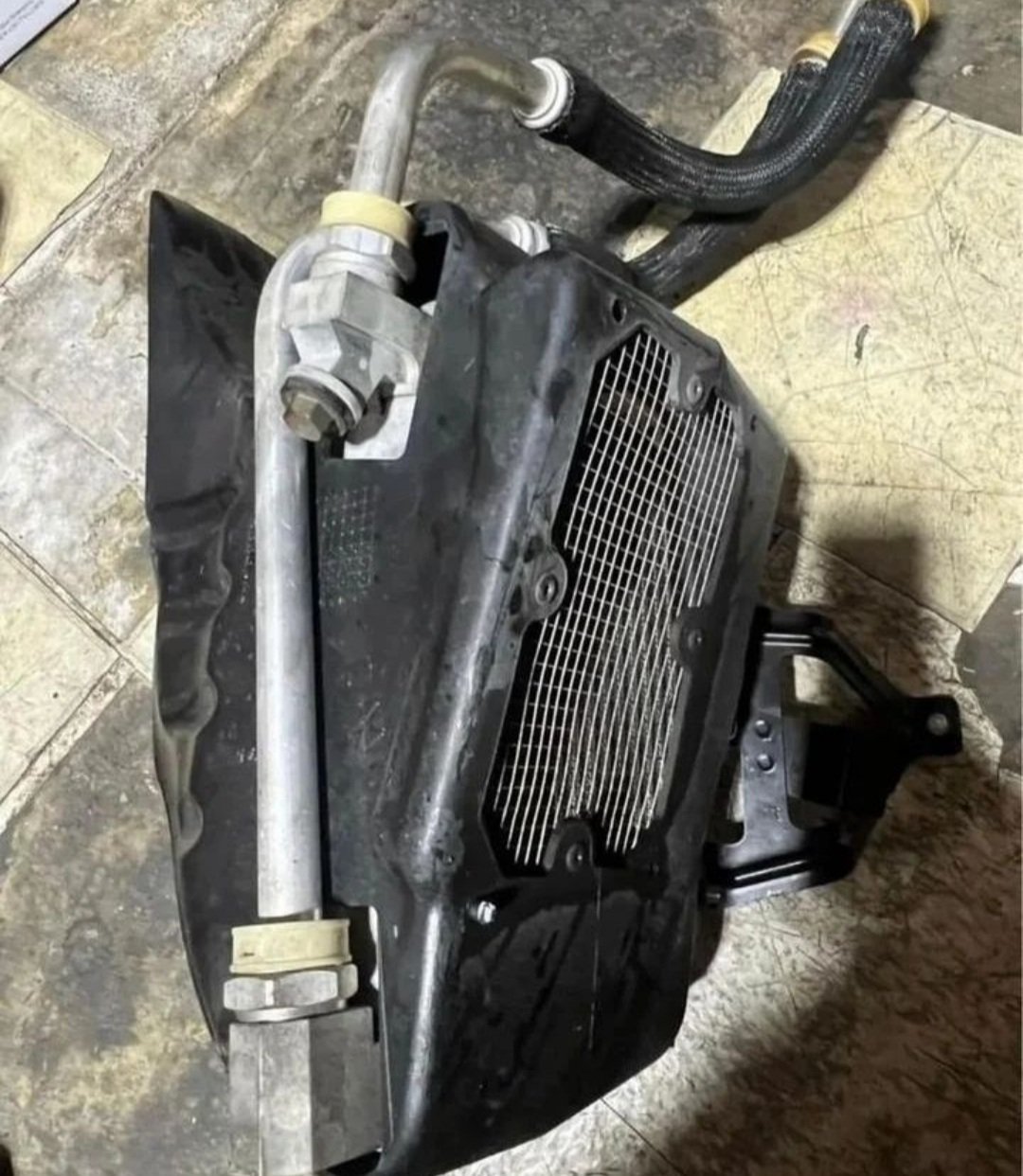 Hellcat oil cooler